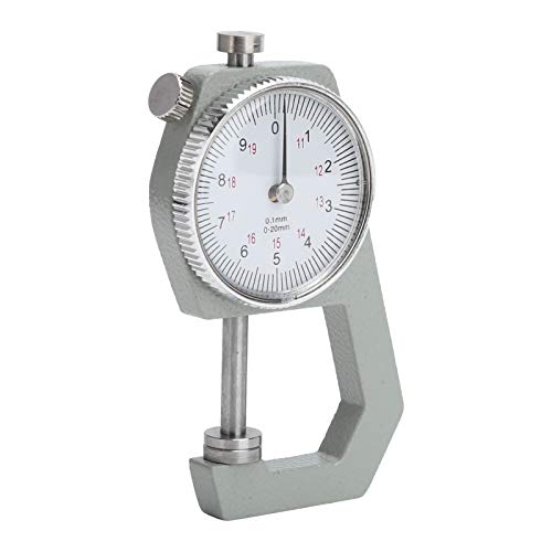 BRRNOO Calibrador de Grosor Preciso, Medidor Portátil 0-20mm para Joyería, Relojes, Papel y Metal con Alta Precisión, Conveniente para Medición de Pequeños Artículos miniatura 5