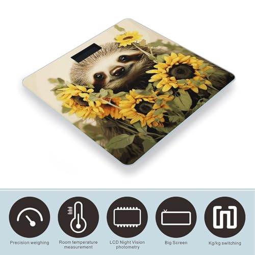 Báscula Digital de Baño GHEPSDW con Vidrio Templado miniatura 3
