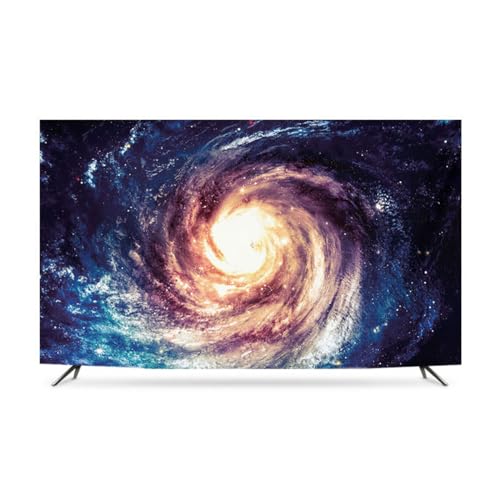 TESSUTO DI QUALITÀ: tessuto di raso morbido e setoso ad alta densità, fornisce protezione tutto l'anno for gli schermi della TV da spruzzi d'acqua, polvere e graffi, mantiene la TV e il computer puliti e prolunga la vita utile!