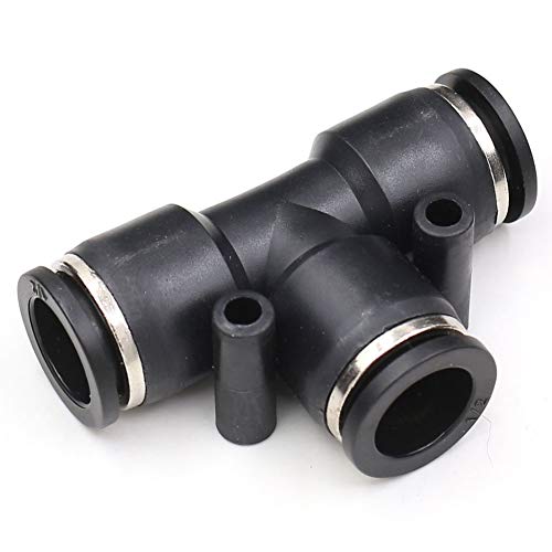 1/2 Tee Air Fittings Tube Fittings Push to Connect Fittings，CEKER 3 Way Union