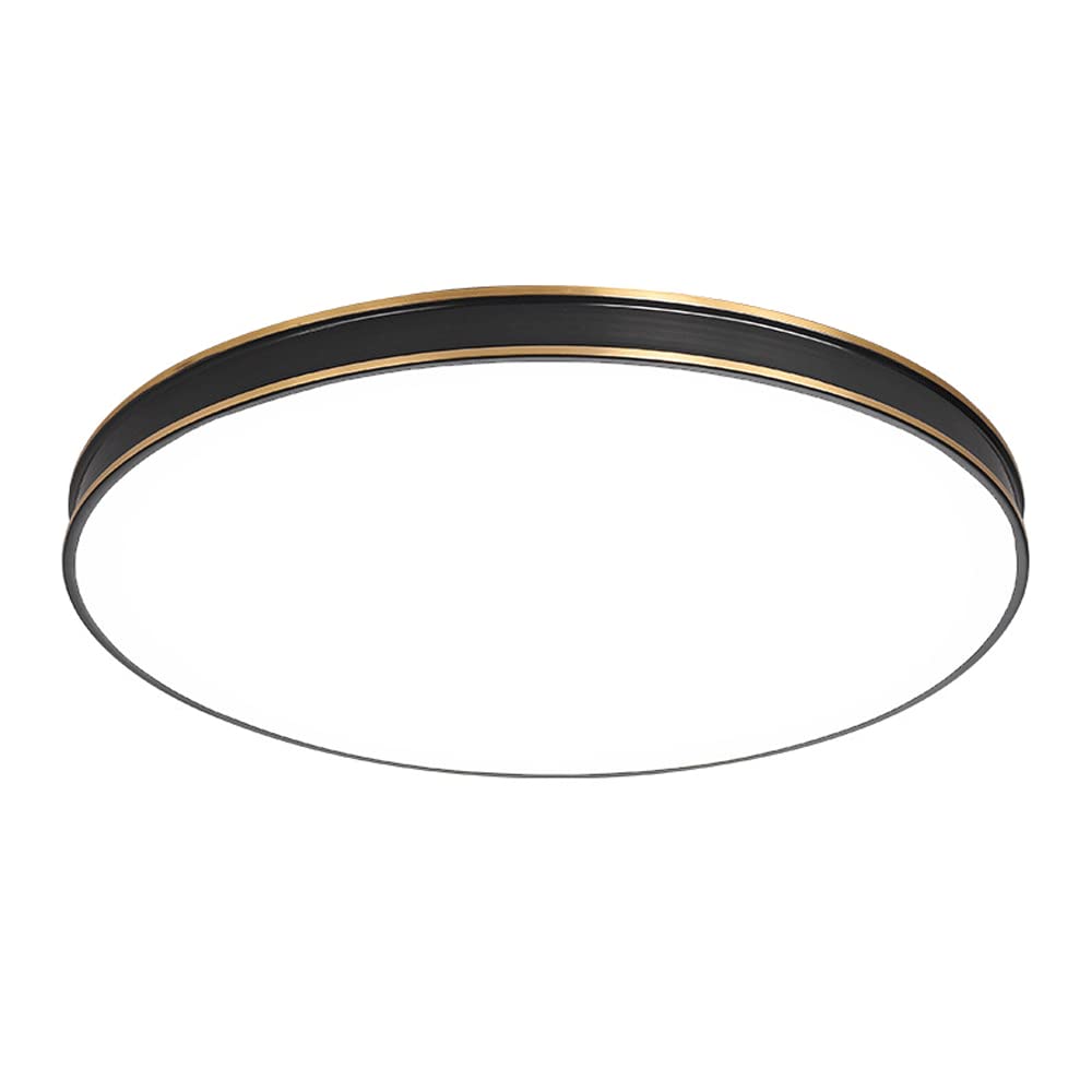 Plafonnier en cuivre art au design industriel chic avec technologie led moderne