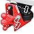 Shocker HD 20K Air Hitch with Red Combo 2" & 2-5/16" Balls, Fits 2" Hitch - 20,000 lbs