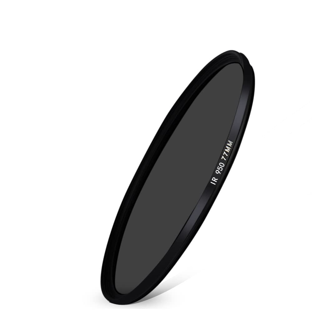Filtre Infrarouge JTSF 49mm-82mm 680NM 720NM 760NM 850NM 950NM Filtre de Photographie d'art intéressant (Taille : 72mm, Couleur : 850nm)