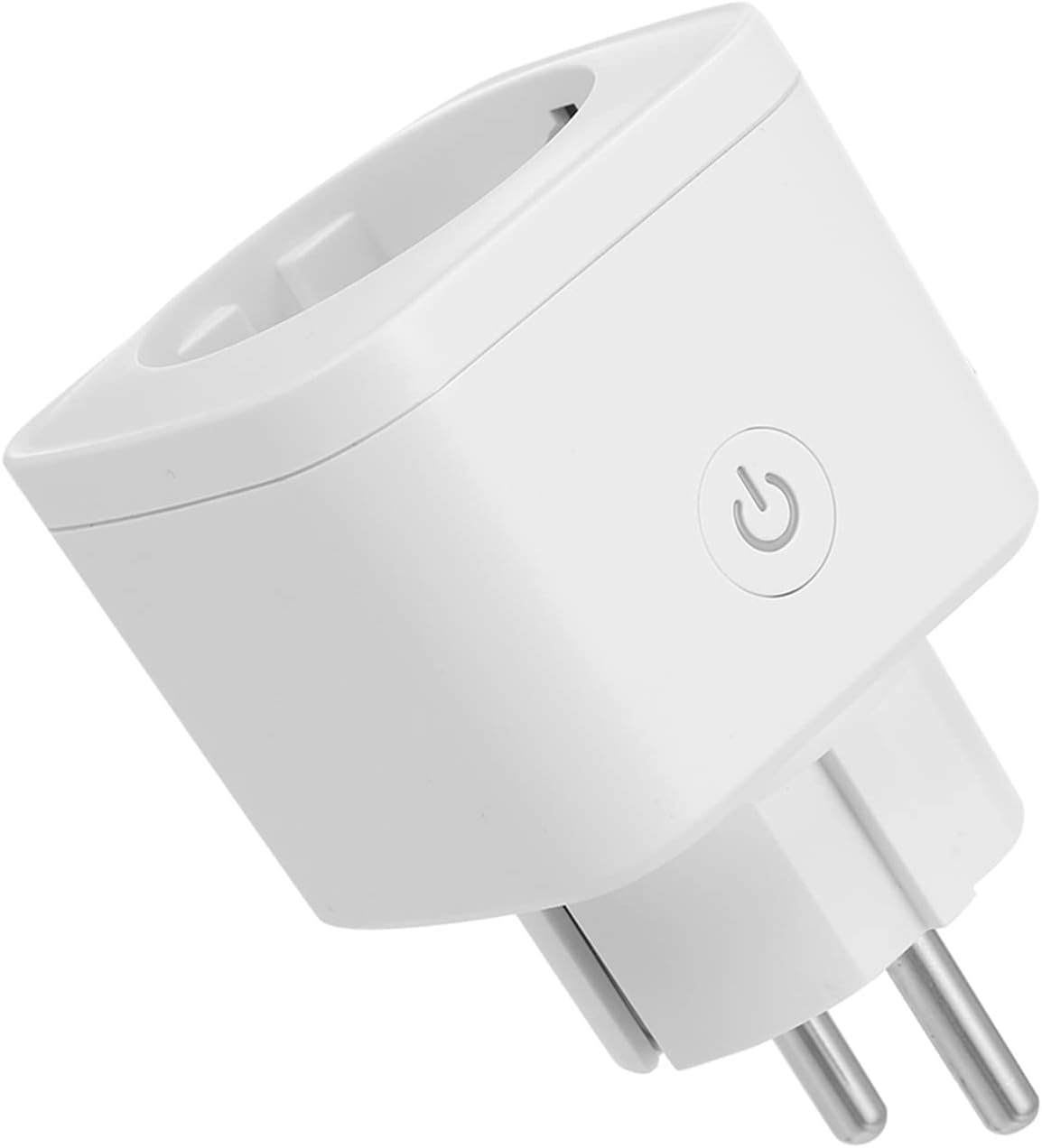 ANEY Smart WiFi Socket EU Type E Wireless Remote Control Socket Charging Adapter Smart Home Power Socket Via Phone App Smart Timer Compatible with Amazon Alexa & for Google Home IFTTT Home Plug