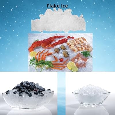 Manitowoc Commercial Flake Ice Maker with D420 Bin, 370 lb/Day Production