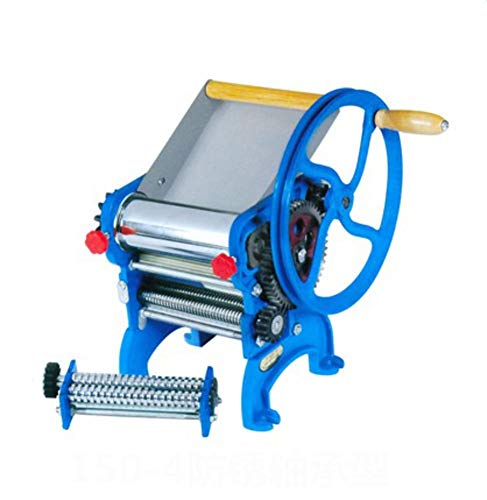 YXZQ Nudelmaschine aus Edelstahl, Pressnudelmaschine manuelle Walzmaschine handgekurbelte Nudelpressmaschine kleine…