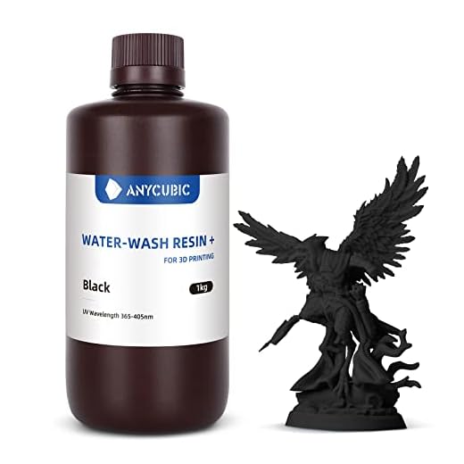 ANYCUBIC Resina UV 405nm de Fotopolímero para Impresora 3D Universal de Alta Precisión Resina 3D para Photon S/Mono, Impresoras 3D LCD/DLP/SLA, 1000g (Negro)