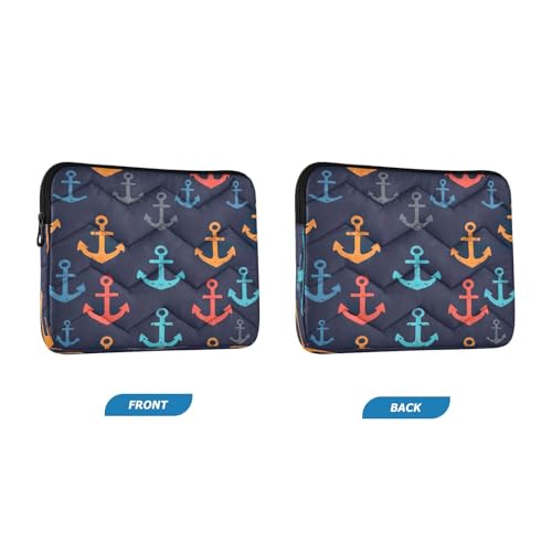 Funda para portátil 13-14 pulgadas impermeable con diseño anclas miniatura 2