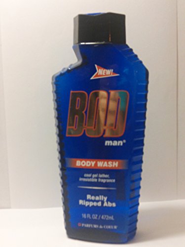 BOD New! Really Ripped Abs Bod Man Body Wash 16 Fl Oz