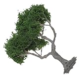 Utilisations multiples : idéal pour les modèles de chemin de fer, les modèles architecturaux, les bases miniatures et les décorations de paysage de jardin de fées, les arbres miniatures pour l'artisanat, les arbres de village de noël