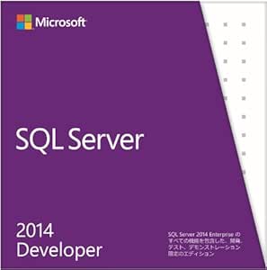 Microsoft SQL Server Developer Edition 2014 DVD 1 CAL付 : Amazon.com.mx ...