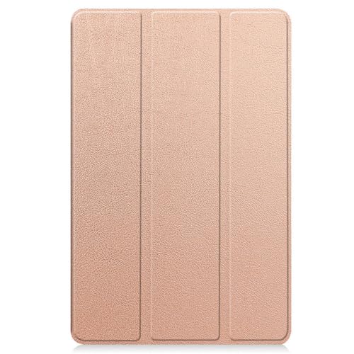 Funda para Huawei MediaPad M3 Lite 10 BAH-W09 BAH-AL00 de 10.1 pulgadas (piel sintética, función atril), color oro rosa