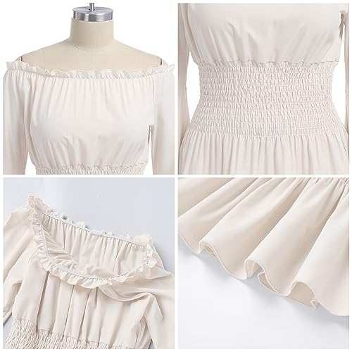 Ropa medieval para mujer estilo disfraz renacentista y corsé steampunk 6