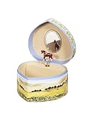 Enchantmints Love of Horses Music Jewelry Box