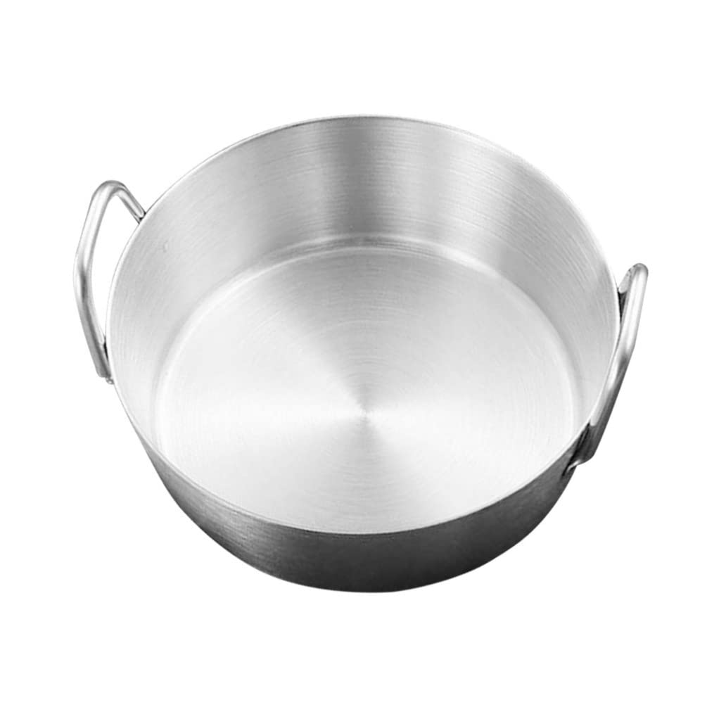 DOITOOL Sauce Dish Household Seasoning Sauce Container Small Containers for Organizing Sushi Dipping Bowls Chips Fry Basket Metal Dipping Sauce Cups Metal Cup Binaural Stainless Steel