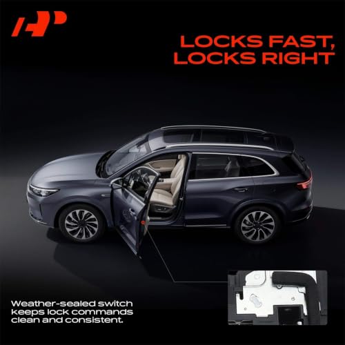 Image of A-Premium Front Right Passenger Side Door Lock Actuator | Compatible with Nissan Murano 2005-2007, for Model with Intelligent Key System