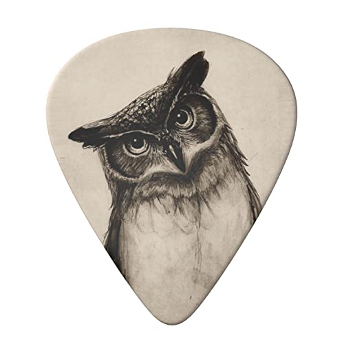 Ensemble de 6 médiators de guitare hibou mignon pour guitare acoustique, guitare électrique, basse, ukulélé – fin, moyen… - Les Beatles, Paul McCartney, John Lennon, RIngo Starr, George Harrison Ensemble de 6 médiators de guitare hibou mignon pour guitare acoustique, guitare électrique, basse, ukulélé - fin, moyen… – Image 4