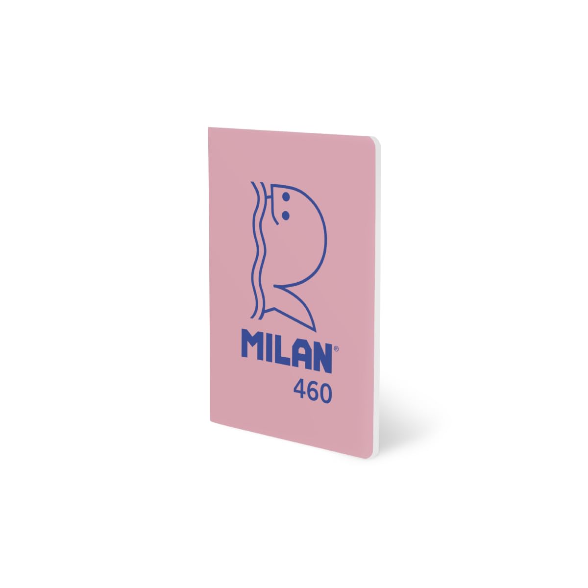 MILAN Notizbuch A5, geheftet, 24 weiße Seiten, 95 g/m², Kollektion 460 since 1918, Rosa