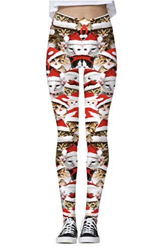 tacky christmas leggings