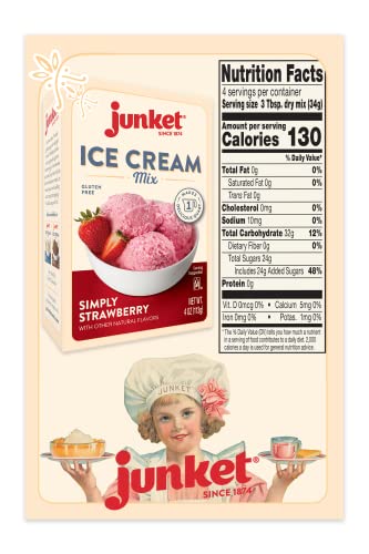 Junket Ice Cream Mix Simply Strawberry thumb #1