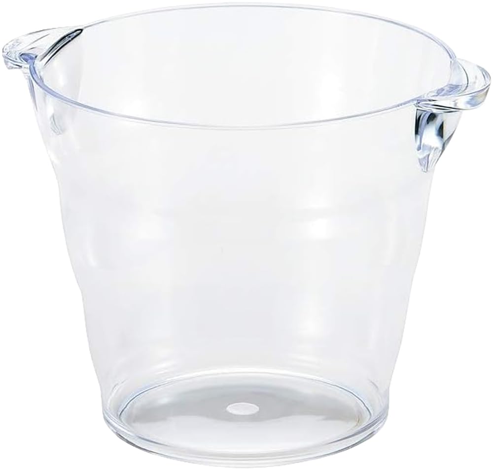 ワインクーラー　花瓶　青色ガラス　ハンドル付き ワインクーラー 花瓶 青色ガラス ハンドル付き