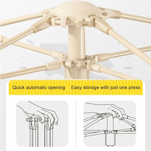 Carpa ligera para exterior con porche y malla miniatura 5