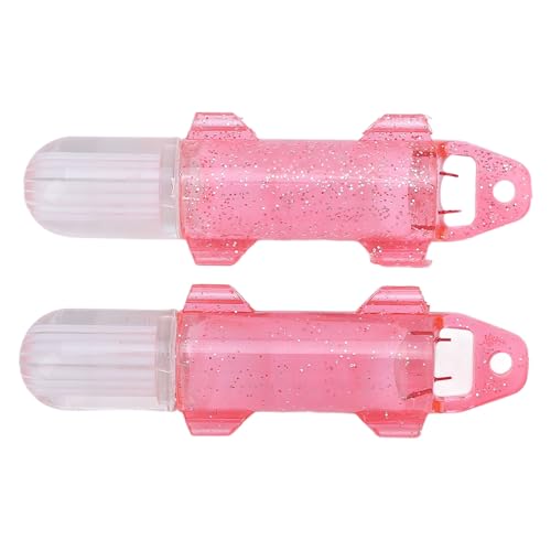 Luz de Pesca Subaquática, 2 Peças Luz de Pesca Subaquática Fibra óptica Led Gota Profunda Luz de Pes