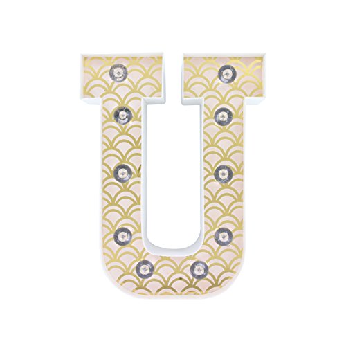 THE HOME DECO FACTORY HD1558 Lettre lumineuse Papier Multicolore