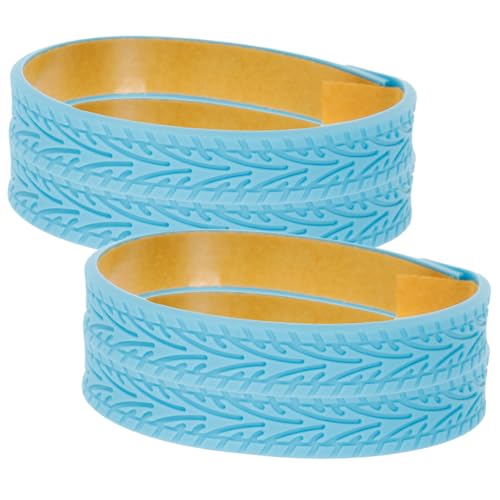 4pcs Silicone Luggage Wheel Covers Stylish Noise-reducing for Suitcase Wheels Lightweight for Travel and Extended Use Sports Car Design