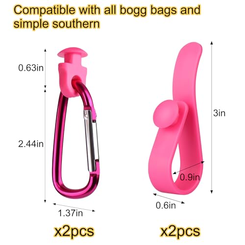 Image of Mity rain Key Holder for Bogg Bag, Accessories for Bogg Bags Original X Large, Insert Charm Carabiner Keychain for Beach Bag