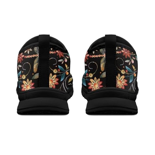 Image of Women's Loafers Slip On Slip Shoe Casual Walking Shoes Non Slip Work Shoes Mesh Athletic Sneakers