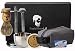 Shaving Kit for Men Wet Shave - Safety Razor with 10 blades, Shaving Badger Hair Brush, Shaving Soap Cream, Shaving Stand, Stainless Steel Bowl Mug, Canvas Dopp Kit Gift Set