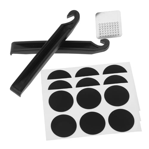 Healifty Complete Bike Tire Repair Kit Patches Levers Tools for Quick Safety Seal Repairs Essential for Cyclists