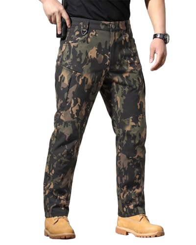 Mens-Stretch-Tactical-PantsWater-Resistant-Ripstop-Cargo-PantsLightweight-Outdoor-Work-Hiking-Pants-with-Pockets