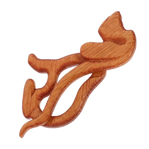 ibasenice Dog Brooch Pin Bamboo Sweater Shawl Pin Cartoon Animal for Women Cardigan Scarf Accessories Vintage Style for Pet Lovers