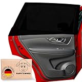 FRISCHE LUFT 🌞 Die Fenster lassen sich problemlos öffnen und schließen, damit Sie während der Fahrt frische Luft ins Auto lassen können und trotzdem vor der Sonne geschützt sind. Mit unserer One-Size Lösung passt der Auto Sonnenschutz für 95% der Autos.