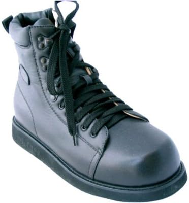 504 - Men's Supra-depth Therapeutic Boots By Apis Black - 12 6e