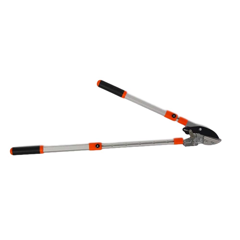 Coupe-Branches à Crémaillère Télescopique | Manches en Aluminium 60-100 cm | Lame SK5 Revêtue Téflon | Coupe Facile Jusqu’à 5 cm | Outil Professionnel pour Jardinage & Élagage