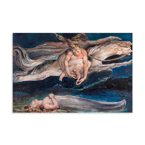 Affiche William Blake pour habiller un mur vide avec l'art mythique unframe 16x24