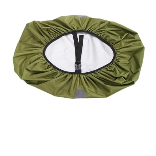 Mochila reflectante para lluvia, impermeable, para exteriores, camping, senderismo, escalada, viajes, senderismo, protección solar, Tipo A-verde militar, 30 - 40L