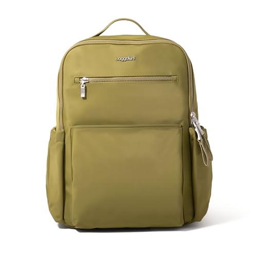 Baggallini Tribeca Expandable Laptop Backpack - 15'x11' Lightweight RFID Computer Bag for Work &...