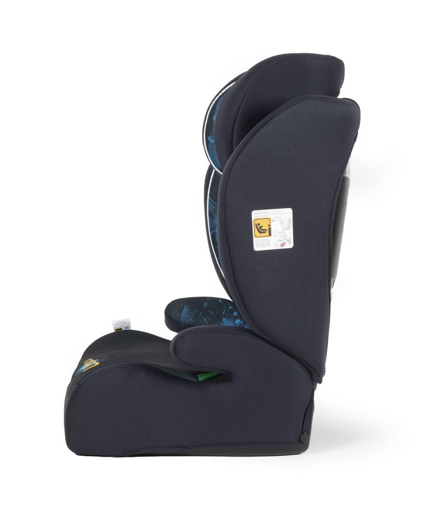 Tataway Dc Comics Batman i-Size, siège auto pour enfant de 15 à 36 kg (3,5 à 12 ans), 100-150 cm, groupe 2/3, s'installe avec une ceinture à 3 points, bleu et noir - 4