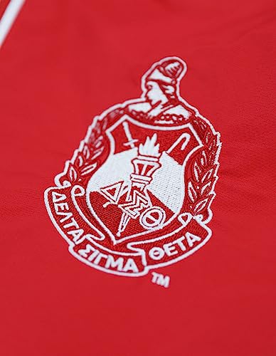 Delta Sigma Theta M8 Windbreaker Jacket Red3