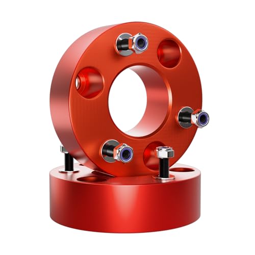 Image of EVIL ENERGY 2.5 inch Leveling Lift Kit Compatible with 2006-2024 Ram 1500 (4WD Only), 2005-2011 Dakota (2WD Only), 2.5 inch Front Suspension Forged Strut Spacers Red