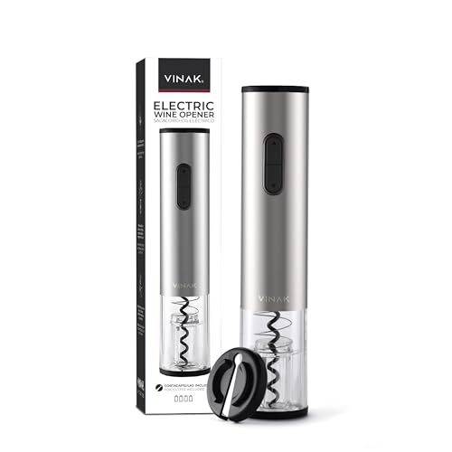 VINAK Sacacorchos eléctrico con cortacápsulas
