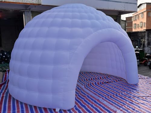 Carpa Inflable Igloo con LED para Camping y Eventos miniatura 2