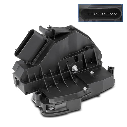 Qagea Rear Left Driver Side Door Lock Latch Actuator 4 Pins Fit for Ford Edge 2015-2016, Escape 2013-2017, Fiesta 2011-2016, Focus 2012-2017, Fusion & Lincoln MKZ 2013-2016, BF6A-A26413-AE