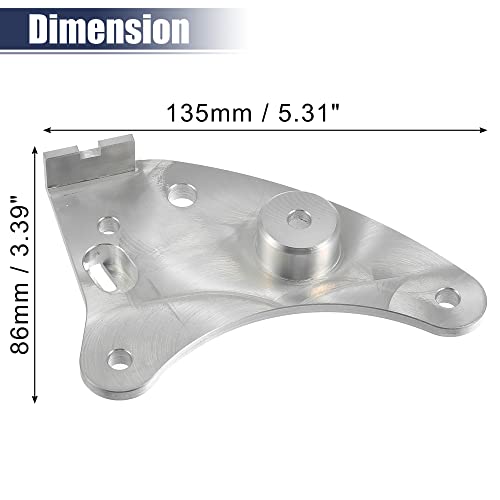 Soporte de palanca de cambios duradero para Can-Am Renegade ACROPIX en tono plateado 4