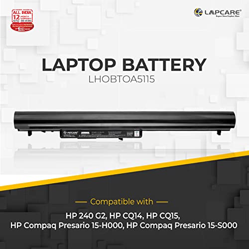 Lapcare Laptop Battrey for HP Oa04 740715-001 F3B94Aa 4 Cell Li-Ion Battery- Black - Image 5