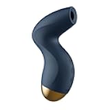 SVAKOM Pulse Pure Silicone Clitoral Stimulator - Blue/Gold